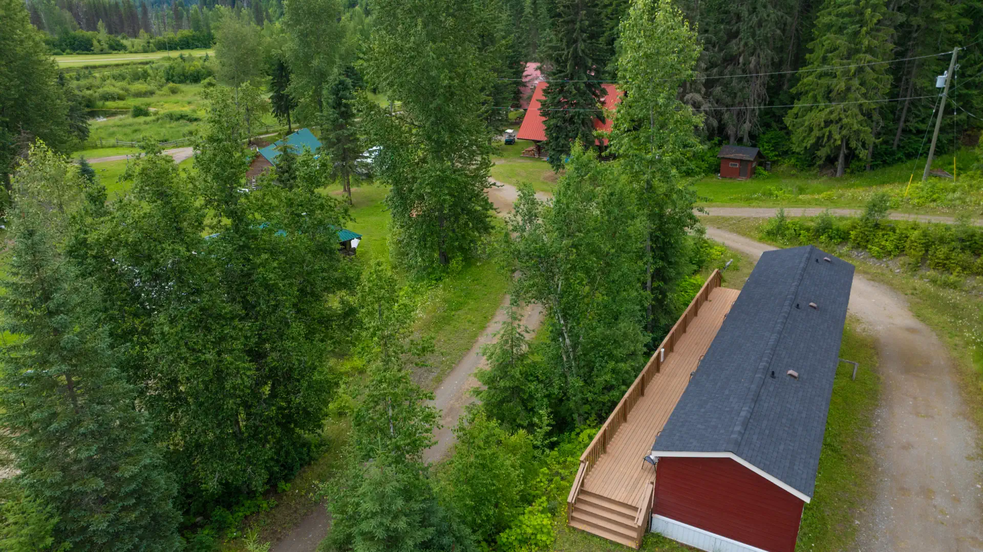 Forest Edge Chalet Rooms — Mountain View